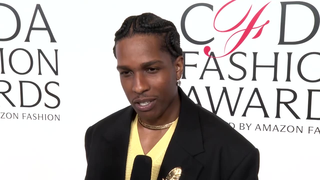 A$AP Rocky named Fashion Icon of 2025 at CFDA Awards