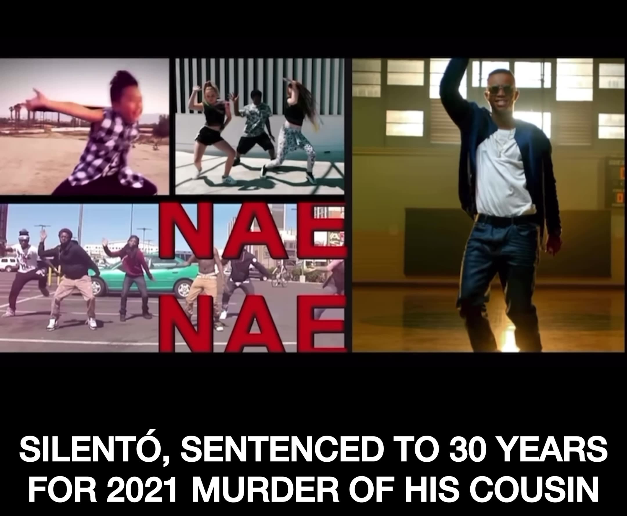 Silentó, known for "Watch Me (Whip/Nae Nae)," was sentenced to 30 years for murder of cousin