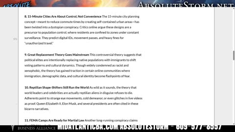 Absolute Storm: Ep. 27 - 5/20/25 - 9pm ET - Deltas Galore|QANON Tops Charts|Deep Fakes|AOTW