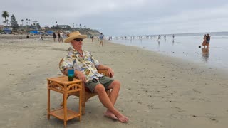 #204 Moonlight State Beach, Encinitas, California.