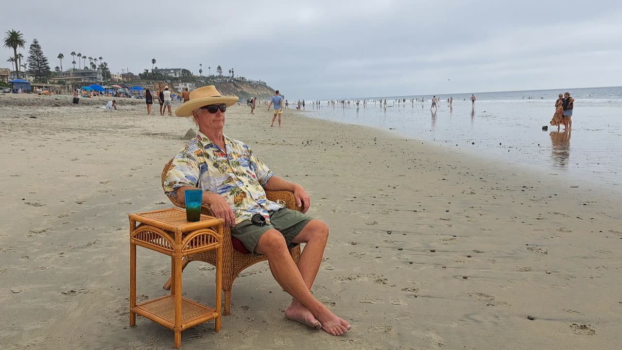 #204 Moonlight State Beach, Encinitas, California.