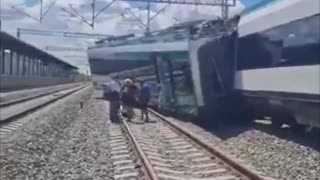 Se descarrila el Tren Maya en México