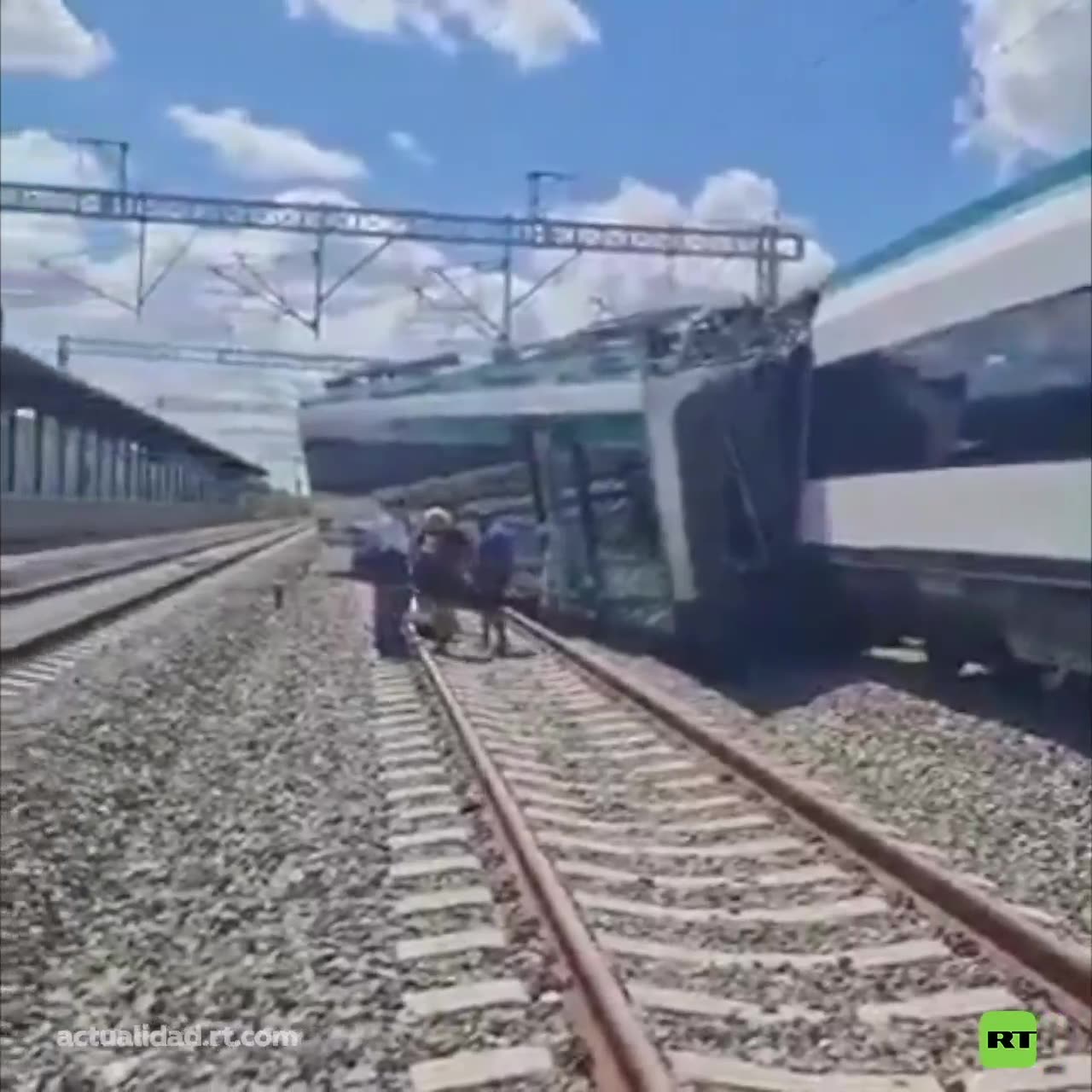 Se descarrila el Tren Maya en México