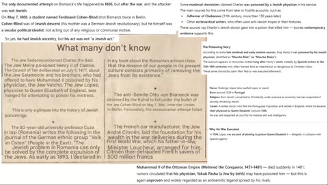 1943 Der Sturmer Julius Streicher - article about Jews Poisoning Kings