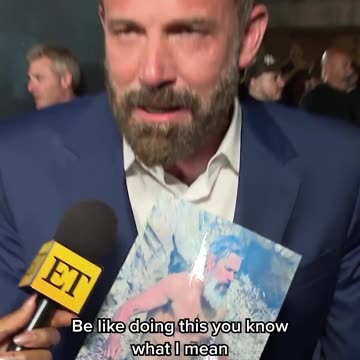 Ben Affleck on Matt Damon’s behind-the-scenes photos from the set of ‘THE ODYSSEY’