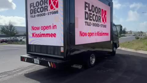 Take Your Message on the Road – LED Truck Rental with DAT Media FL