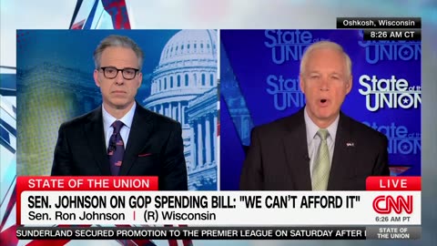 Sen. Johnson Says He Believes GOP Has Votes To 'Stop The Process' On Trump’s 'Big, Beautiful Bill'