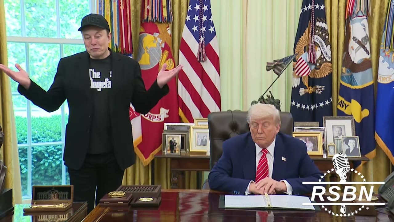 WATCH: President Trump and Elon Musk Hold a Press Conference - 5/30/25