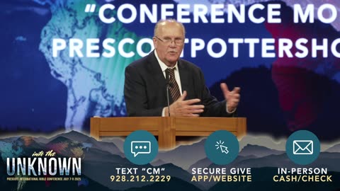 Pastor Greg Mitchell Monday night Prescott Conference July 2025