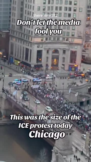 Chicago resident reporting “Don’t let the media fool you.