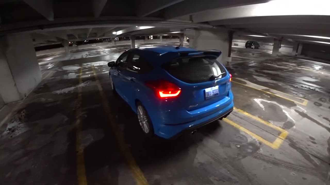 Modified Ford Performance Focus RS - POV Night Review (Binaural Audio)