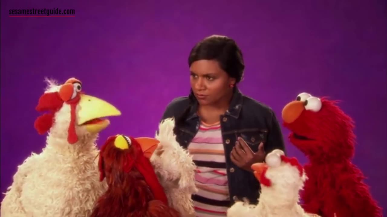 Elmo and Mindy Kaling Sesame Street Episode 4505