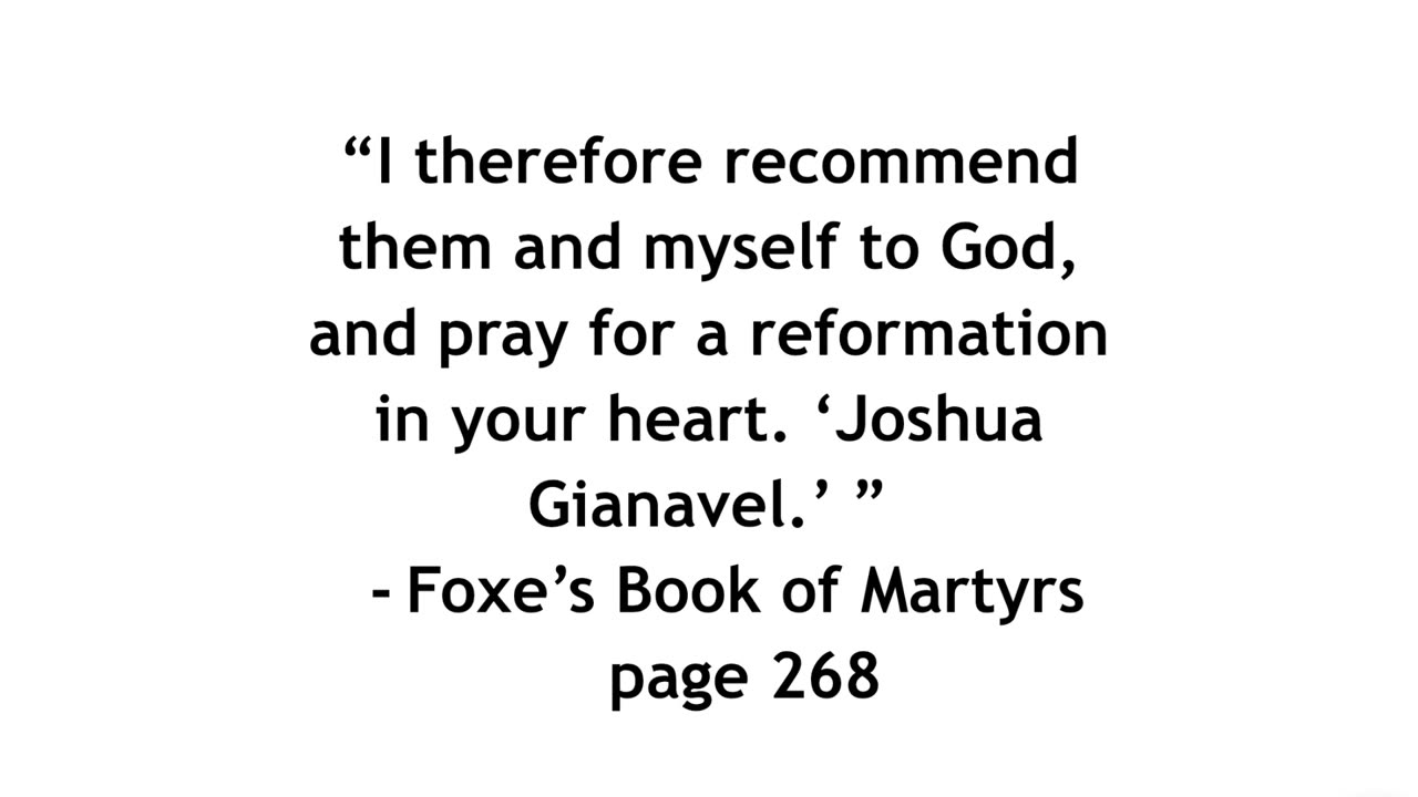 Foxe’s Book of Martyrs: Book VIII, Section IV., V., VI., VII.