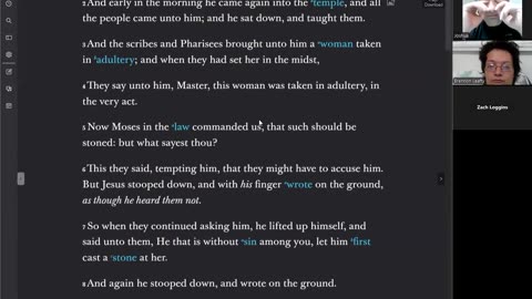 Scripture Study 2025-12-27 Women Caught in Adultery