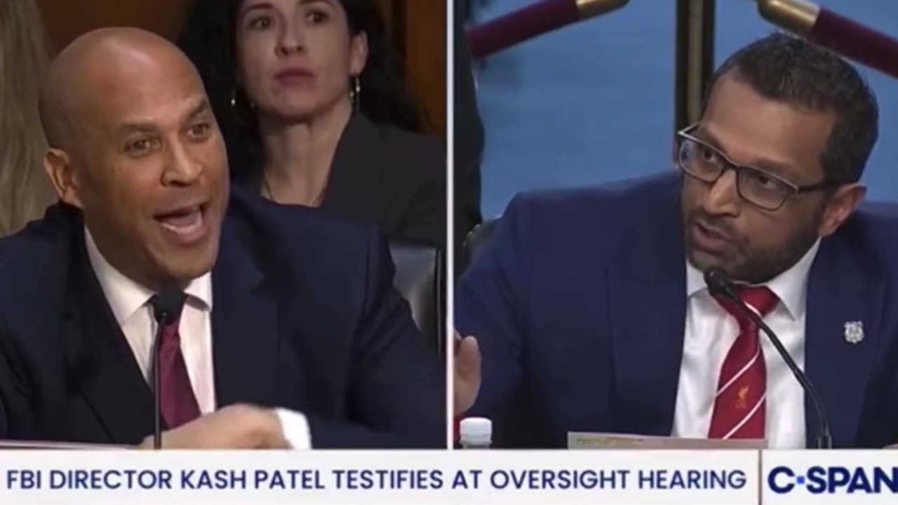 Judiciary Committee ERUPTS as Kash Patel and Cory Booker CLASH