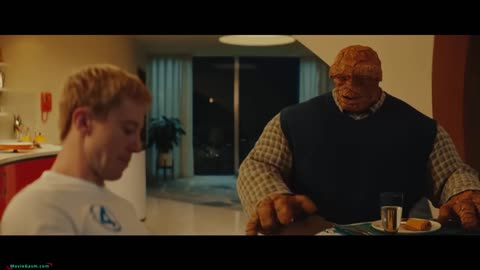 The Silver Surfer Heralds Galactus' Arrival (2025) 4K Scene - The Fantastic Four Movie Clip