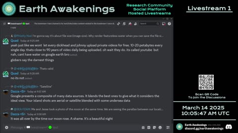 Earth Awakenings - Livestream 1 - #3040