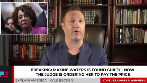 Maxine Waters FINED $68K For Campaign Law VIOLATIONS