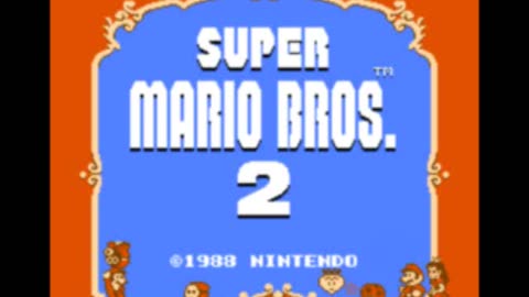 Super Mario Bros 2 - Player Selection