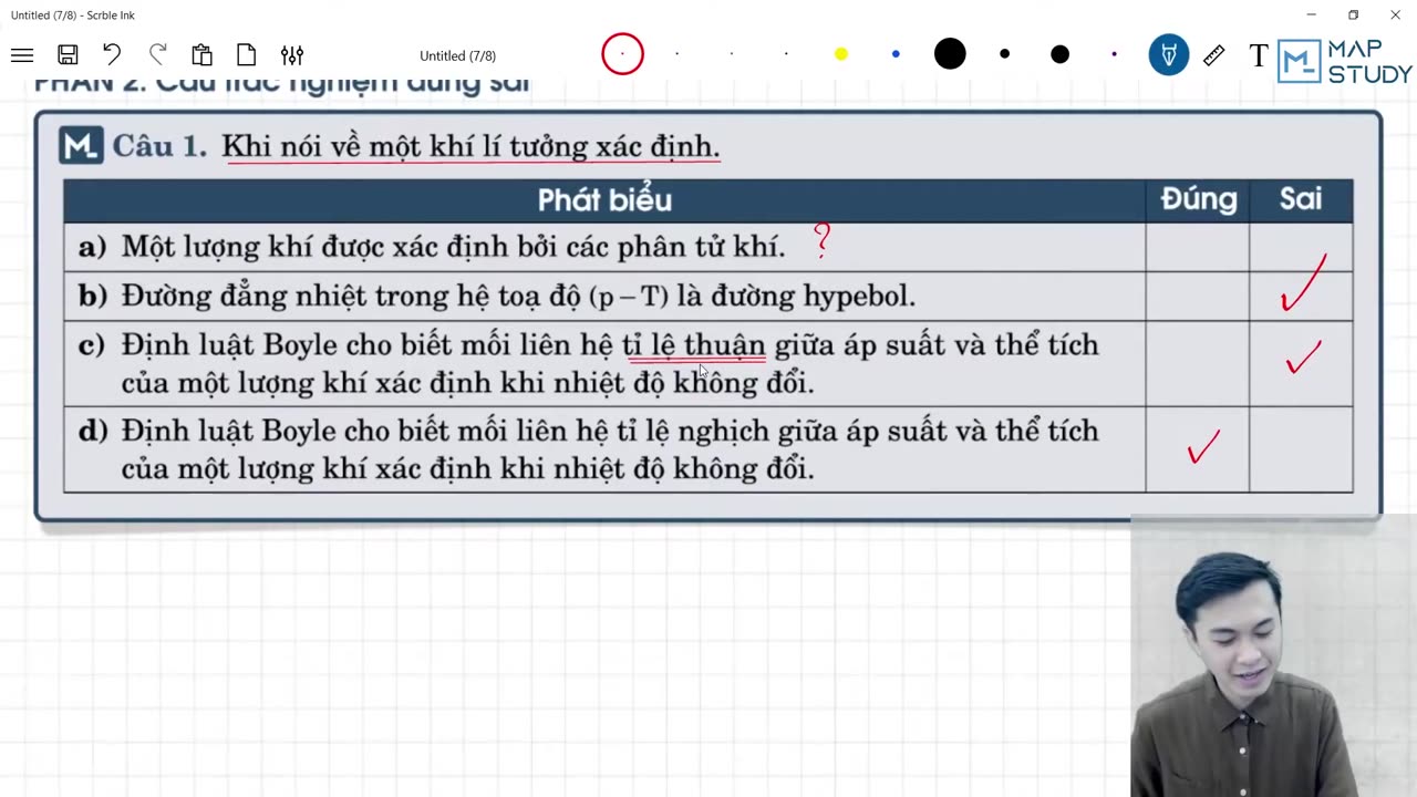 10 Đề lý thuyết Khí Lí Tưởng số 10