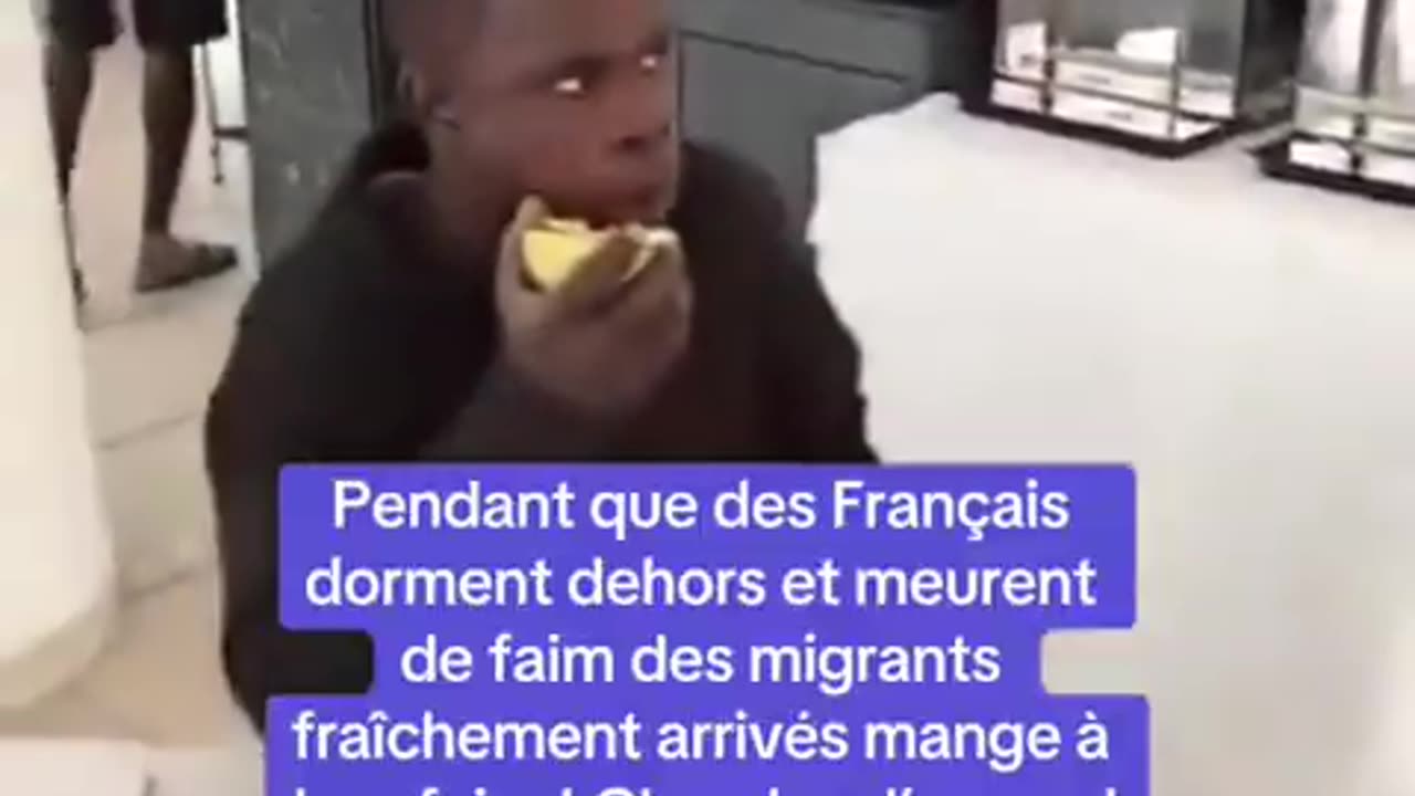 Pendant que des Français dorment dehors et meurent de faim...