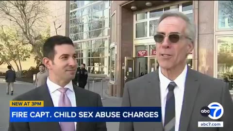 Pasadena California Fire Captain charged with sexually abusing young children