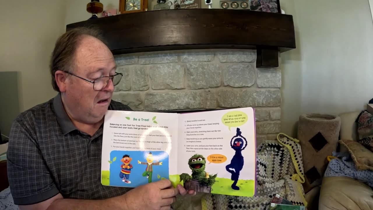 Grover Yoga - Fun and Simple Poses