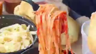 Must Watch: It’s 2 AM and Asian mom is craving Indian food… #food #eating #mukba