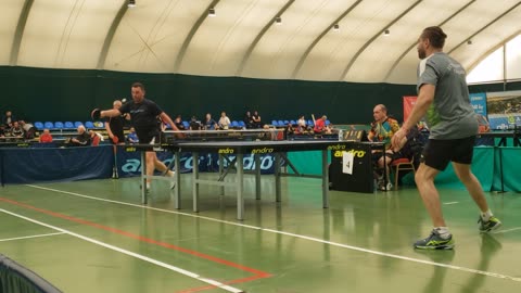 Full table tennis match Ivan Ivanov-Georgi Kadiev