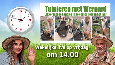 We gaan live, iedere vrijdag om 14.00