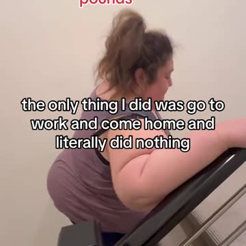 Her consistency for weight loss is admirable