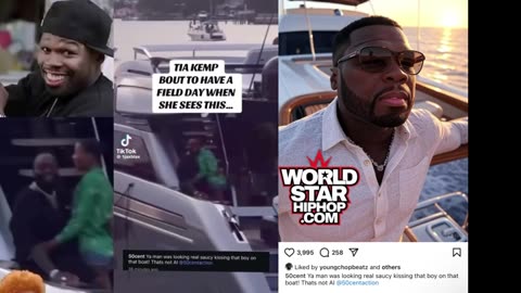 50 Cent Goes At Rick Ross.. Reacts To Rozay Allegedly Being Caught Hugging & Kissing A Man