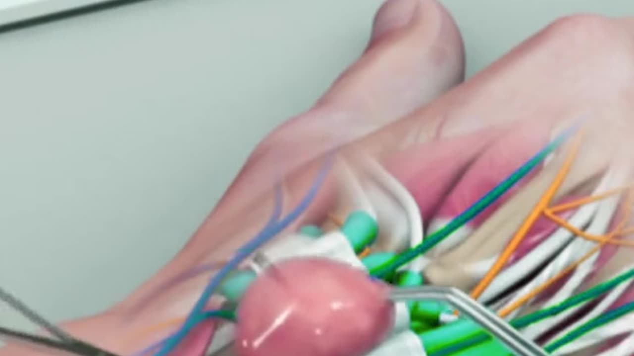 Ganglion Cyst Removal Surgery (3D Animation)