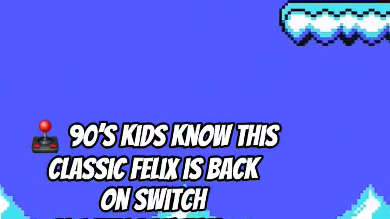 Felix the Cat 🐱🎈 From Balloon to Aircraft 🚀 90s Kids Classic is Back on Switch 🎮✨ #retrogaming #90's
