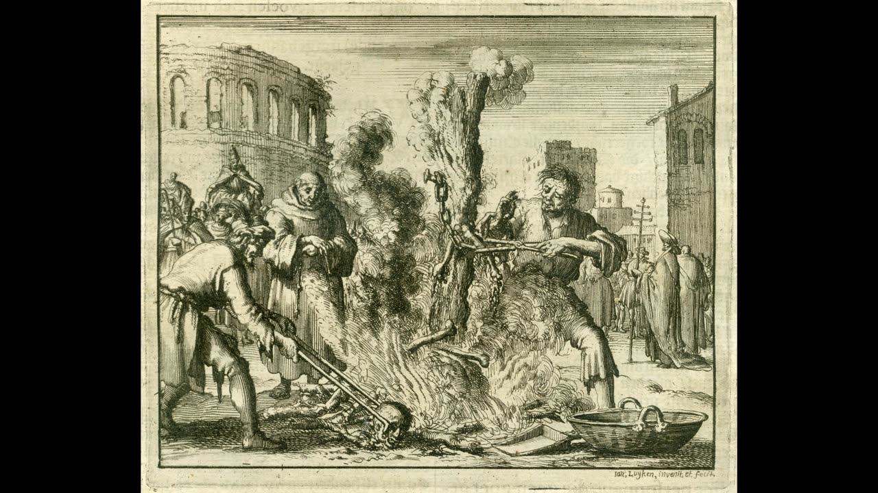 Audiobook of Martyr's Mirror Part 216: Arnald of Brescia Burnt at Rome 1145AD