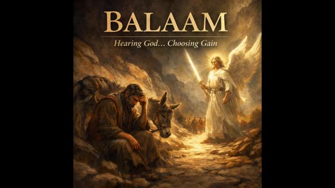 BALAAM Hearing God… Choosing Gain