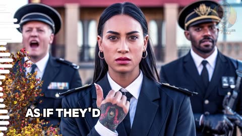 Female Pilot Mocked On Airbase — Then She Removes Her Glove And Shows The Impossible Tattoo!