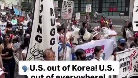End the US imperial occupation of Korea.