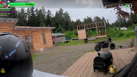 🟢BIG EVENT FLY IN FOOD TRAILER Isolated Alaska Village!Real !Homestead