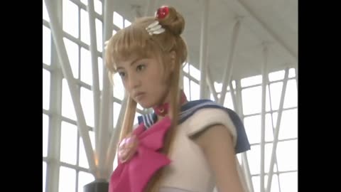 Usagi & Mamoru sailor moon live action act 19 tuxedo mask comes to help sailor moon