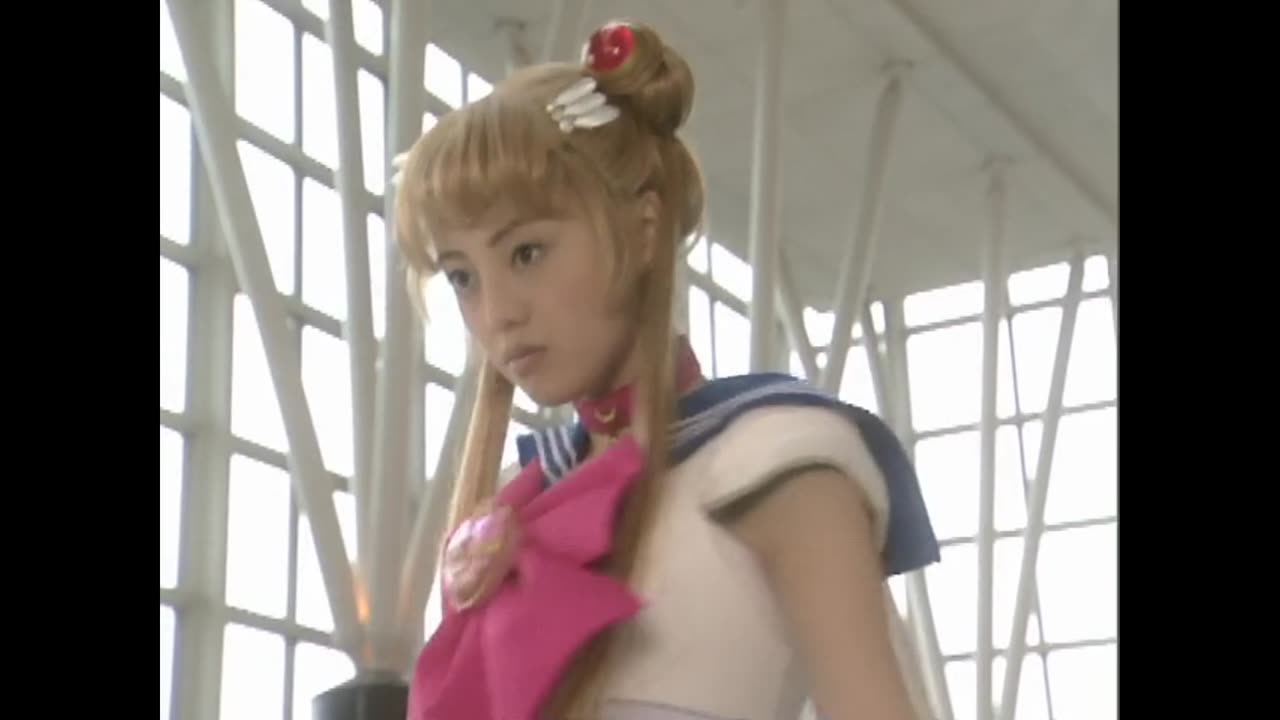 Usagi & Mamoru sailor moon live action act 19 tuxedo mask comes to help sailor moon