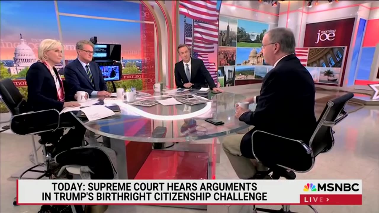 'Morning Joe' Panelist Says Trump Could Be 'Proven Right' On Birthright Citizenship Issue