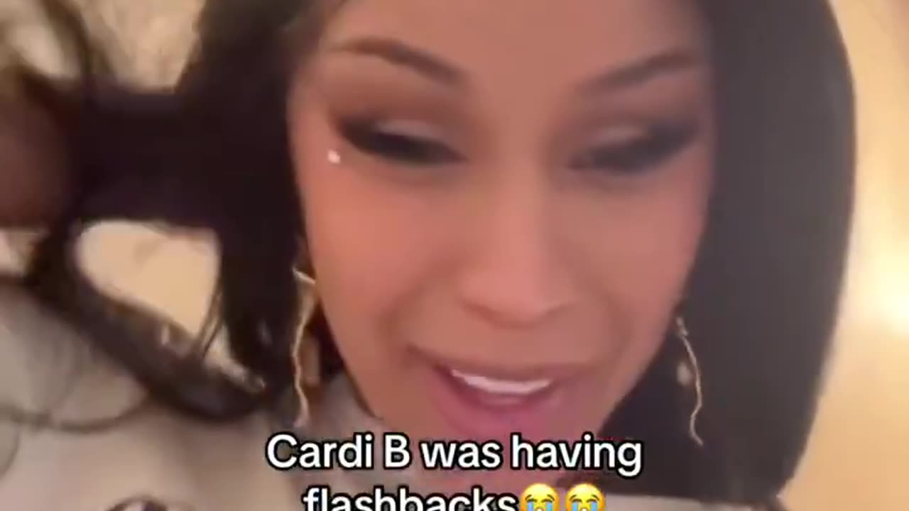 Cardi B trying to make offset angry by saying she’s having flashbacks of her and Stefon diggs