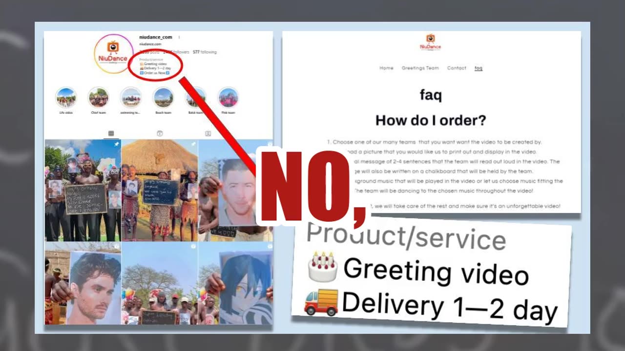 Fact Check: 'Message From Africa' Video For Charlie Kirk Ordered From Africa Birthday Greeting Group