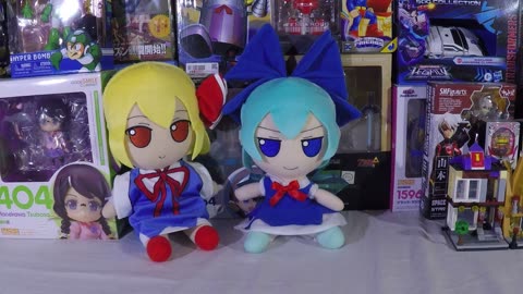 Aliexpress blue crystal wing Cirno unboxing