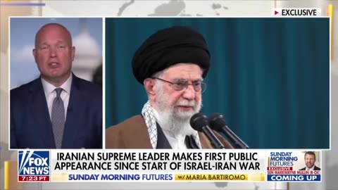 NEW: The supreme leader of Iran appears in public for the first time since the conflict with Israel