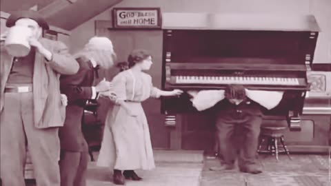 Charlie Chaplin- Piano Delivery- 1914 Ultra High Definition