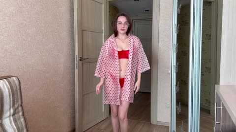 Pink RAINCOAT Try On Haul _ Fit _ Look