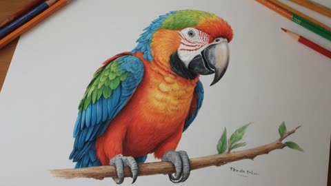 Papegojan som visste allt ✨ Godnattsagor - Sagoberättelse - Kortbok berättad