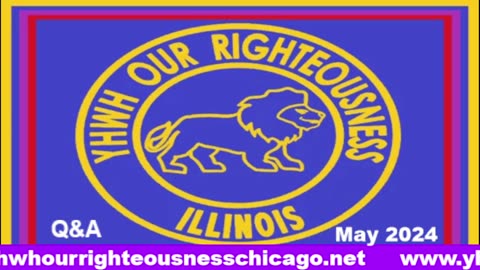 Sabbath with YHWH OUR RIGHTEOUSNESS Chicago [Friday, September 5, 2025] 8:00 p.m. Central/9:00 p.m. Eastern (Jews and Amalekites are Edomites, descendants of Esau. Jews are not Yisraelites)